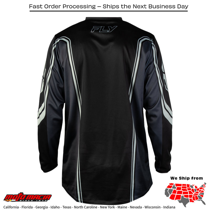 F-16 Raze Jersey Black/Grey - Image 2