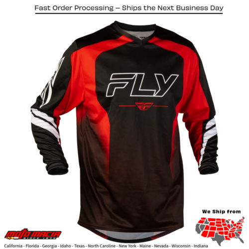 F-16 Raze Jersey Black/Red/White