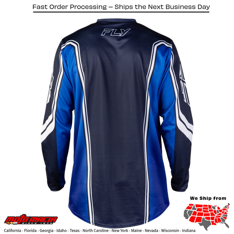 F-16 Raze Jersey Navy/Blue/White - Image 2