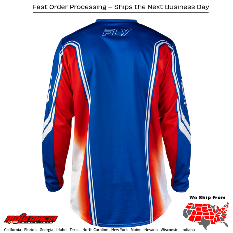 F-16 Raze Jersey Red/White/Blue - Image 2