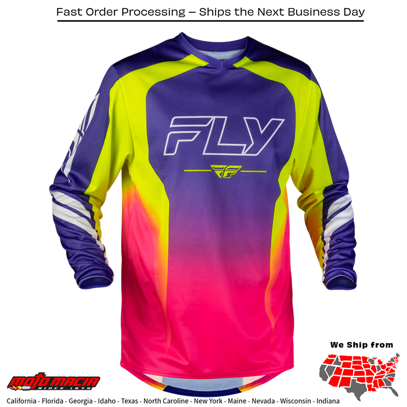 F-16 Raze Jersey Purple/Pink/Yellow