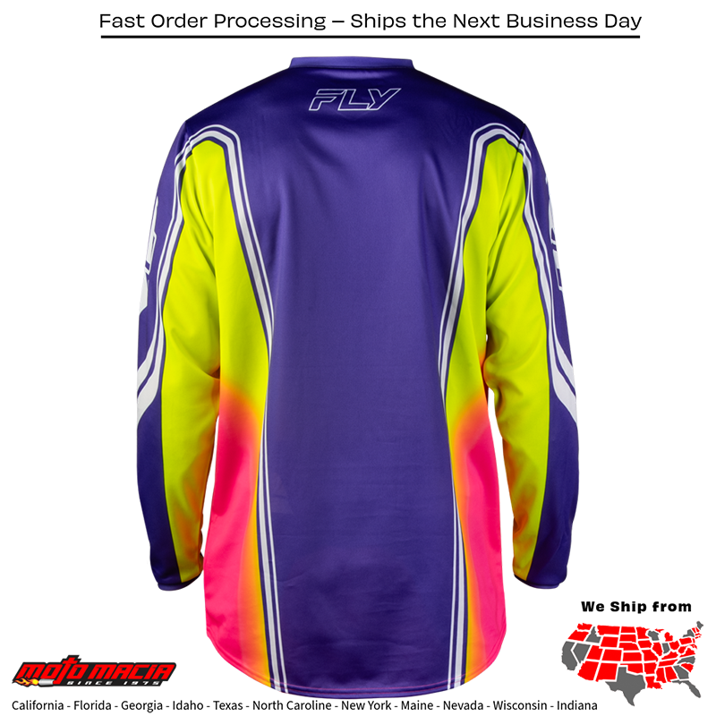 F-16 Raze Jersey Purple/Pink/Yellow - Image 2