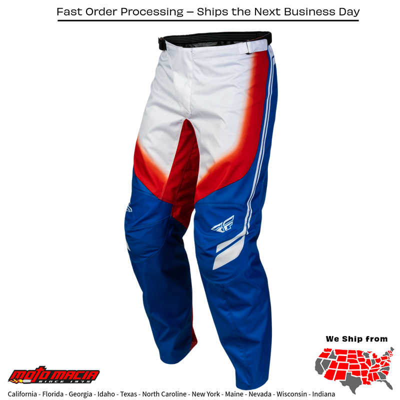 F-16 Raze Pants Red/White/Blue - Image 4