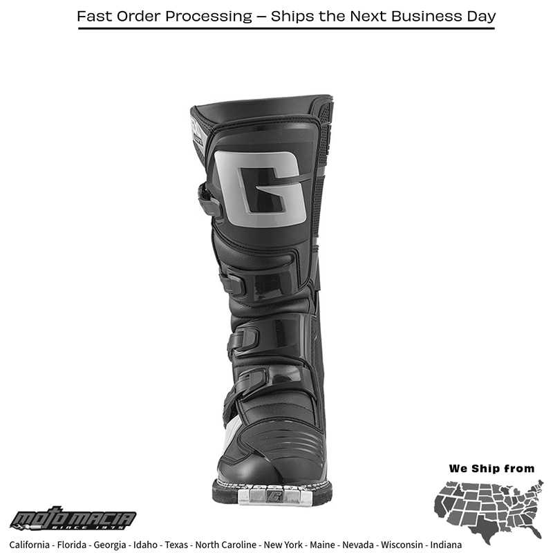 GX1 Boots Black/White/Grey - Image 2
