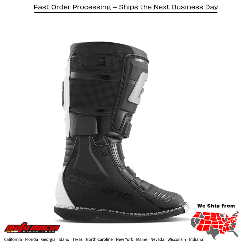 GX1 Boots Black/White/Grey - Image 3