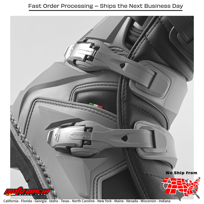 GX1 Boots Anthracite/Grey/Red - Image 4