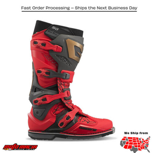 Gaerne Boot SG22 Magma MJK LE Boots Red/Black/Gold