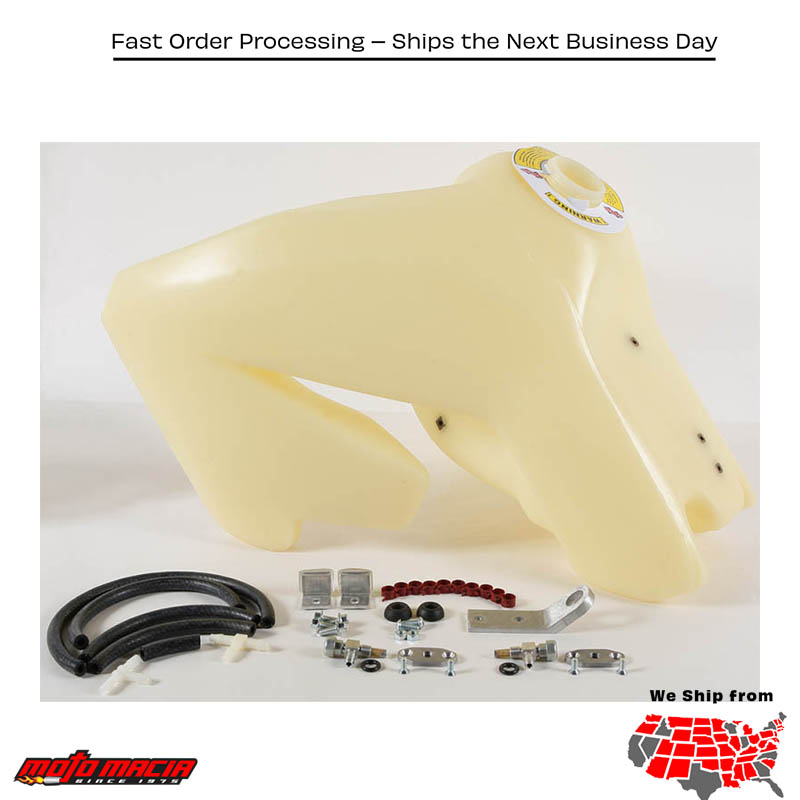 Fuel Tank Natural 4.0 Gal Honda Crf450r 2005-2008 Crf450x 2005-2018