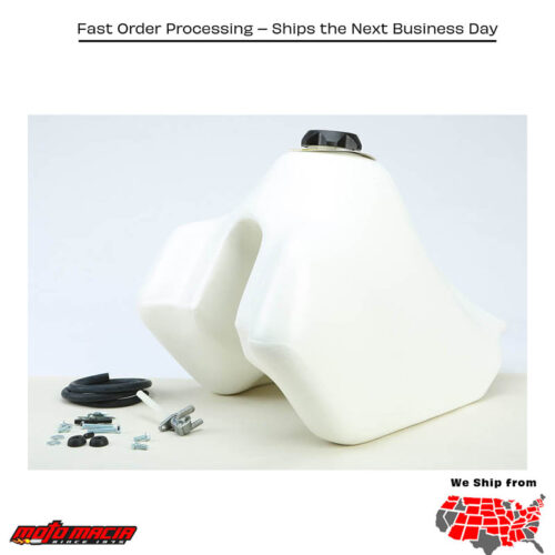 Fuel Tank White 4.9 Gal Suzuki Dr650se 1996-2022 Dr650s 2015-2024 Su