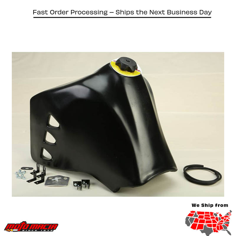 Fuel Tank Black 6.6 Gal Kawasaki Klr650 1987-2007