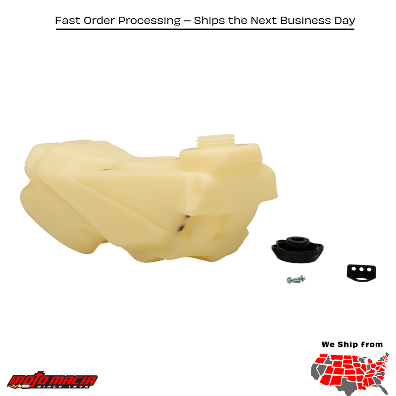 Fuel Tank Natural 2.5 Gal Yamaha Yz250fx 2015-2016 Yz450fx 2016