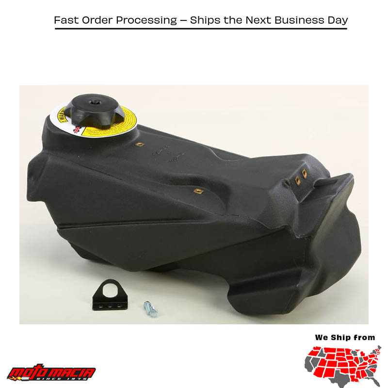 Fuel Tank Black 2.5 Gal Yamaha Yz250fx 2015-2016 Yz450fx 2016