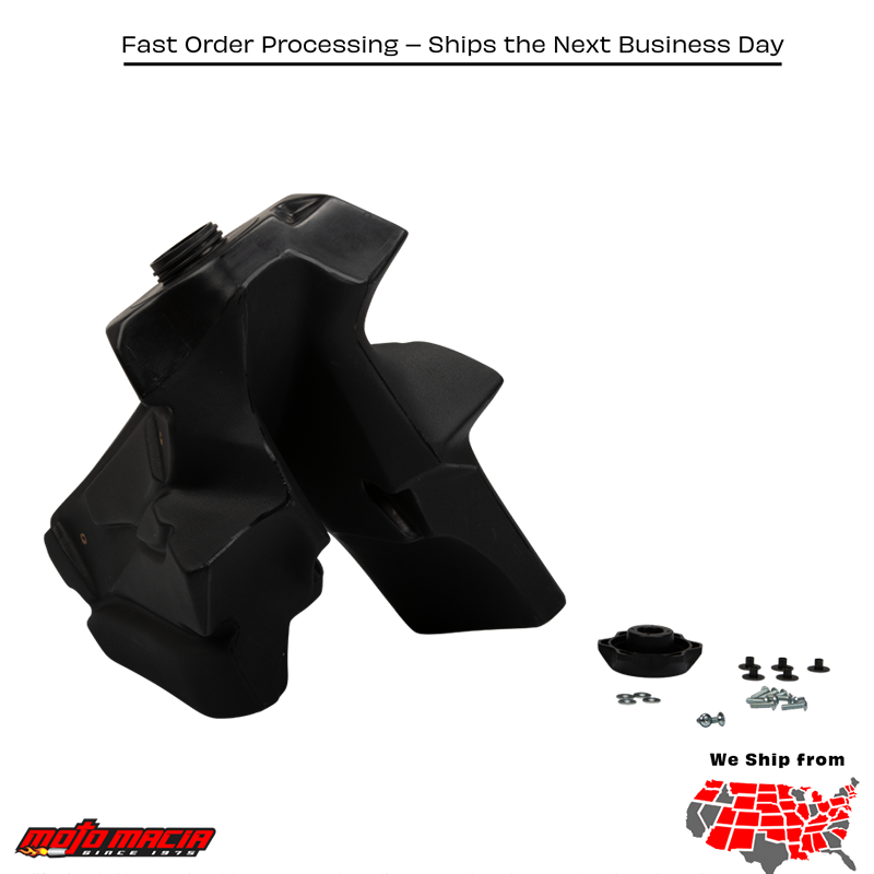 Fuel Tank Black 3.2 Gal Husqvarna Fx 350 2017-2018 450 2017-20