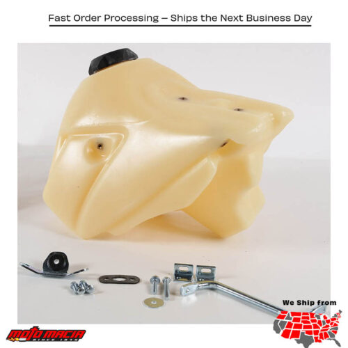 Fuel Tank Natural 2.4 Gal Kawasaki Kx85 2001-2013 Kx100 2000-2013