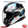 SHOEI Rf-1400 Arcane Tc-10 . MPN: . SKU: 0101-1210.