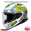 SHOEI Rf-1400 Mural Tc-10 . MPN: . SKU: 0101-1510.