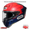 SHOEI X-15 MARQUEZ 7 TC-1 . MPN: . SKU: 0105-1301.
