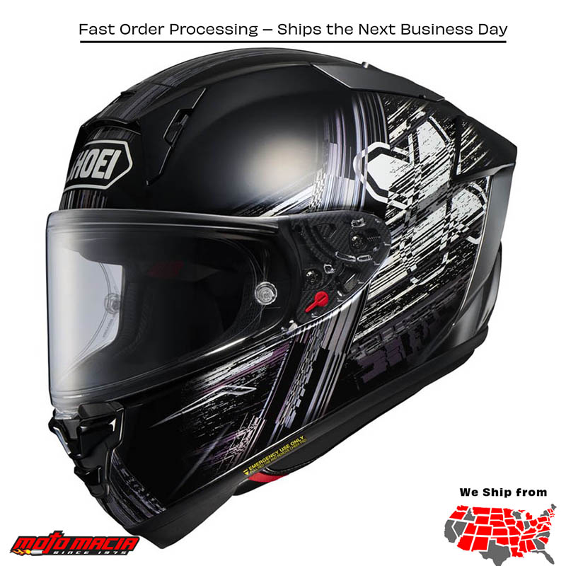 Helmet Shoei X-15 Cross Logo Tc-5