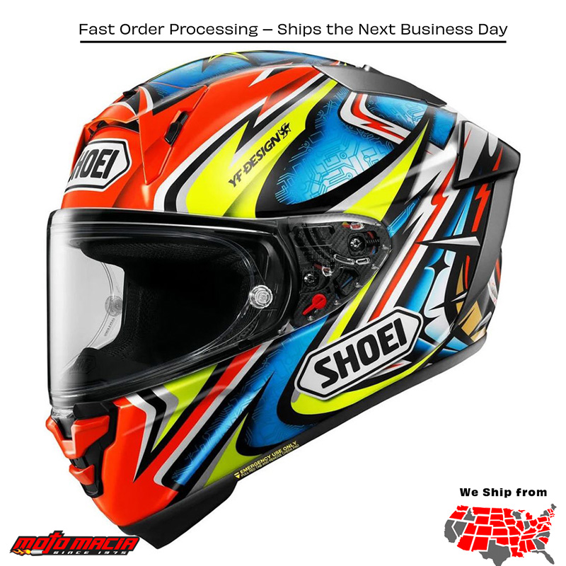 SHOEI Helmet SHOEI X-15 Daijiro Tc-1 . MPN: . SKU: 0105-2101.