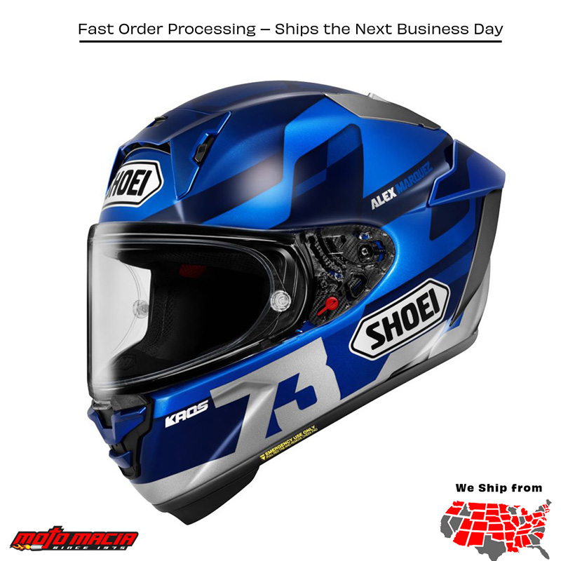 Helmet Shoei X-15 A.marquez73 V3 Tc-2