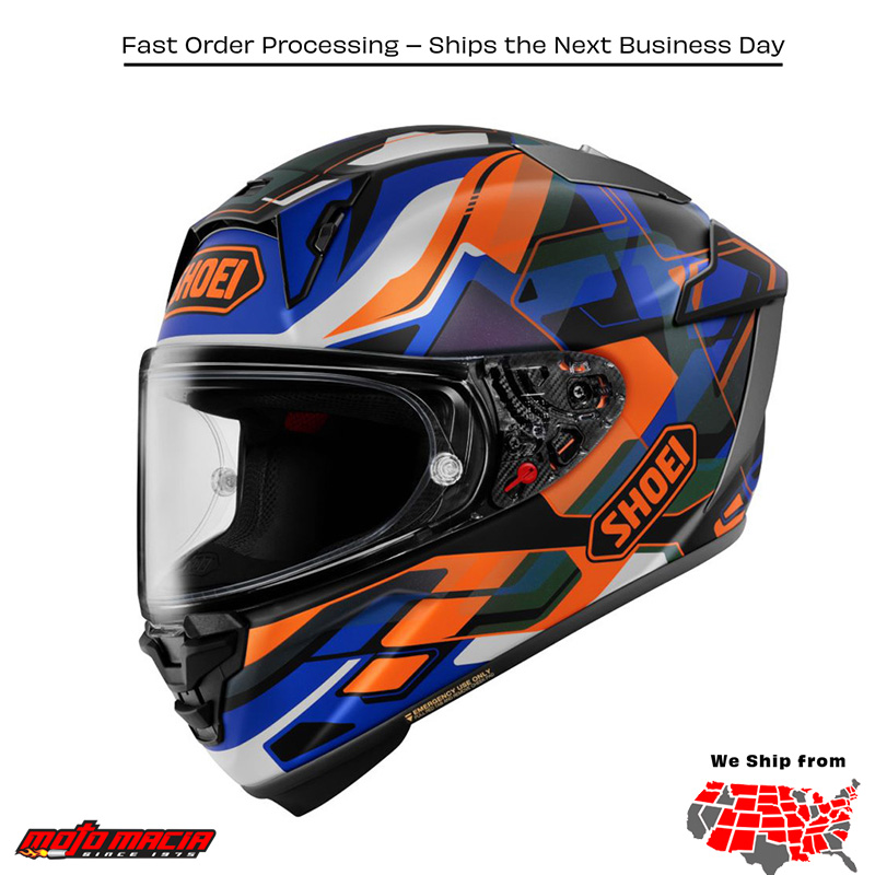 SHOEI Helmet SHOEI X-15 Valion Tc-8 . MPN: . SKU: 0105-2708.