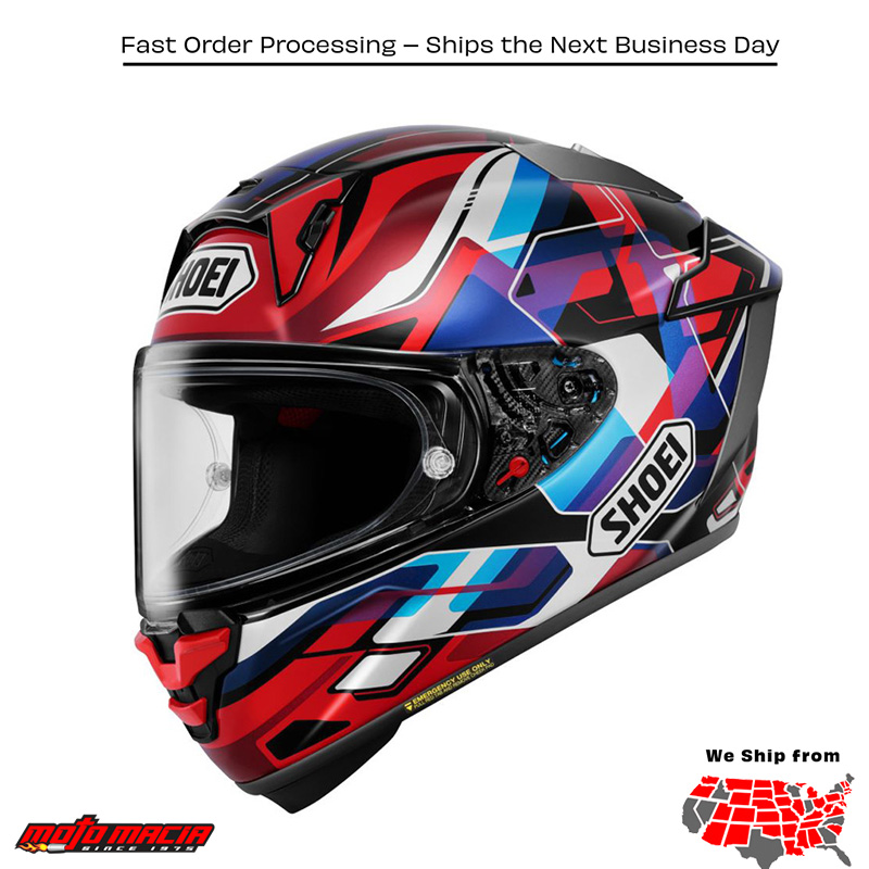 Helmet Shoei X-15 Valion Tc-10