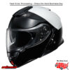 SHOEI NEOTEC II LE HI-RISE B/W . MPN: . SKU: 0116-0159.