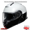 SHOEI NEOTEC II LE LO-RISE B/W . MPN: . SKU: 0116-0195.