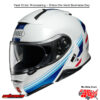 SHOEI NEOTEC II SEPARATOR TC10 . MPN: . SKU: 0116-1210.