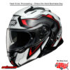 SHOEI NEOTEC II RESPECT TC-1 . MPN: . SKU: 0116-1301.