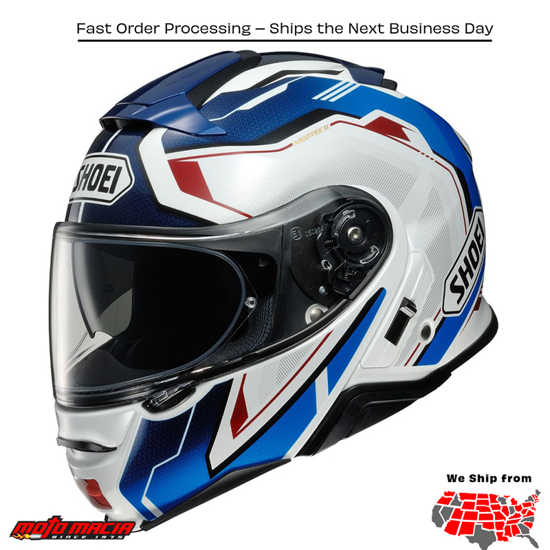 SHOEI NEOTEC II RESPECT TC-10 . MPN: . SKU: 0116-1310.