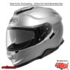 SHOEI GT-AIR II LIGHT SILVER . MPN: . SKU: 0119-0107.