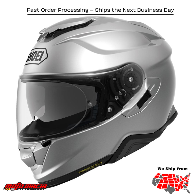 SHOEI GT-AIR II LIGHT SILVER . MPN: . SKU: 0119-0107.