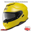 SHOEI GT-AIR II BRILLIANT YEL . MPN: . SKU: 0119-0123.