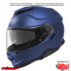 SHOEI GT-AIR II MATTE BLUE MET . MPN: . SKU: 0119-0132.
