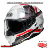 SHOEI GT-AIR II APERTURE TC-6 . MPN: . SKU: 0119-2006.