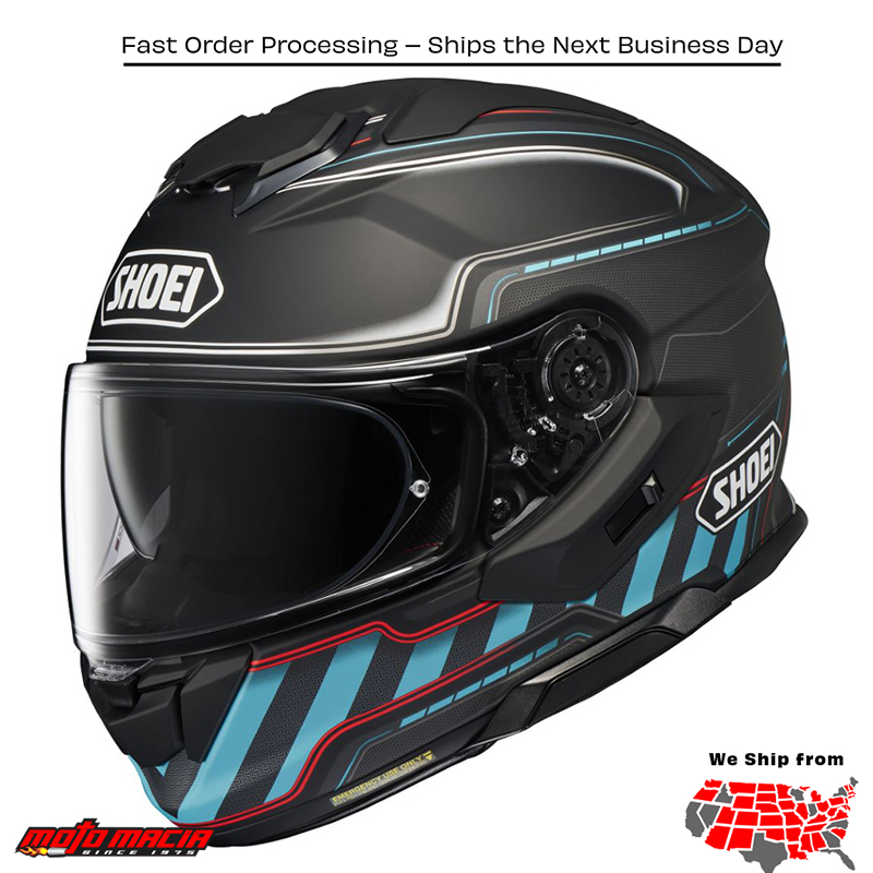 SHOEI Helmet Shoei GT-AIR 3 DISCIPLINE TC-2 . MPN: . SKU: 0121-1002.
