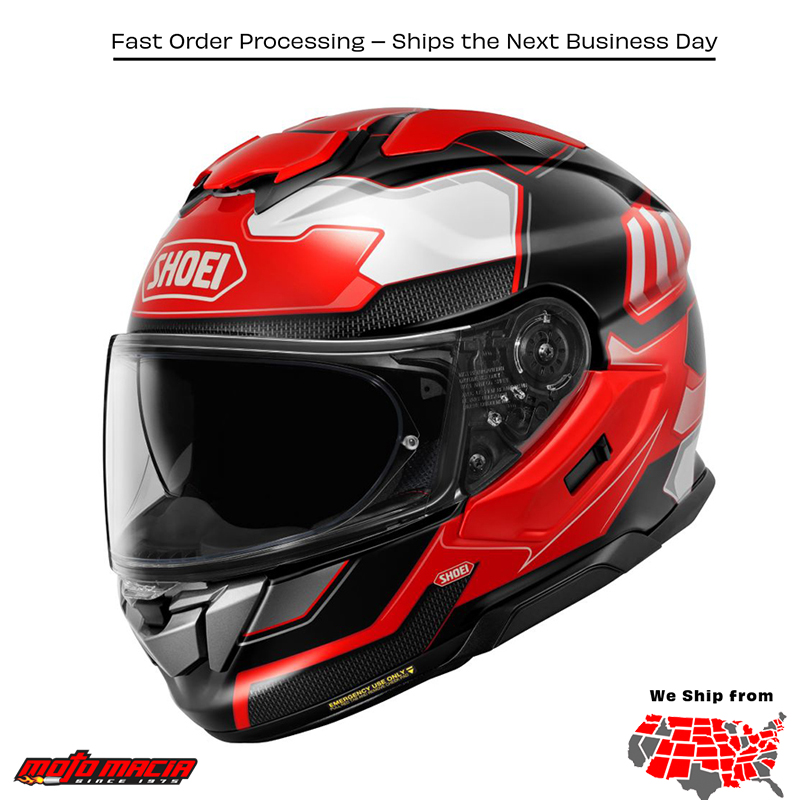 SHOEI Gt-Air 3 Agility (Gt-Air 3 Agilidad) - Ventilación Mejorada - Compatible con Shoei 2020/2021 . MPN: . SKU: 0121-1801.