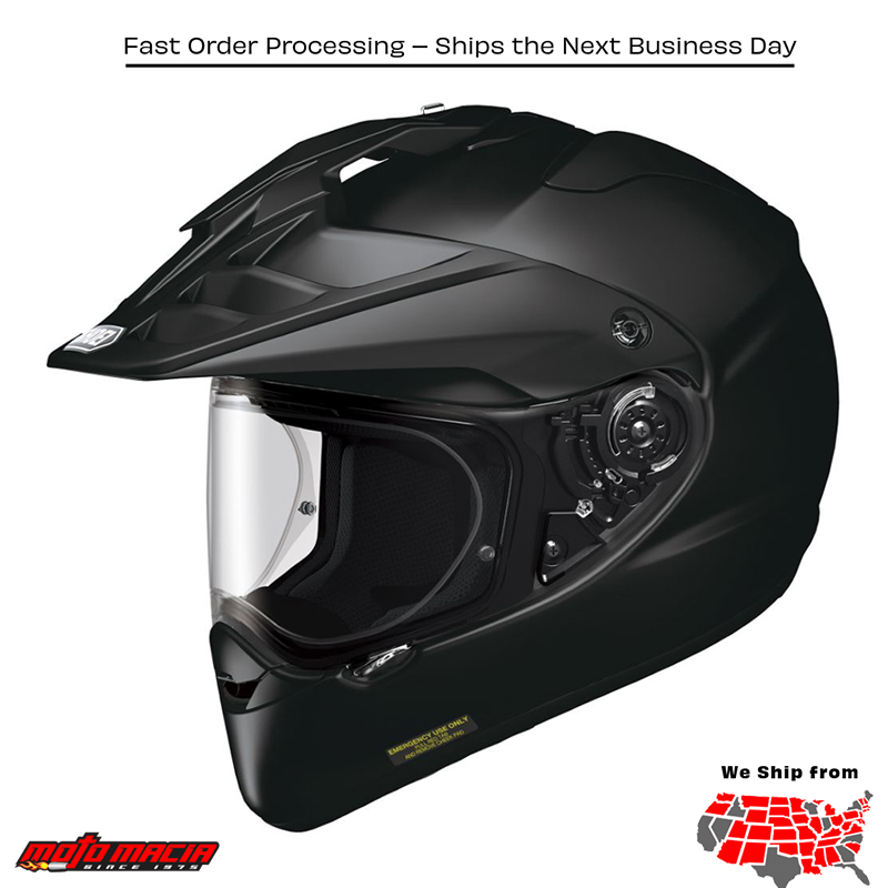 SHOEI HORNET X2 BLACK . MPN: . SKU: 0124-0105.
