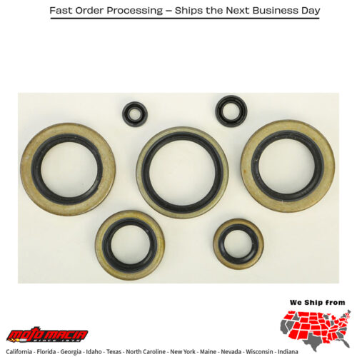 OIL SEAL SET Kawasaki KDX 200 1986-1988