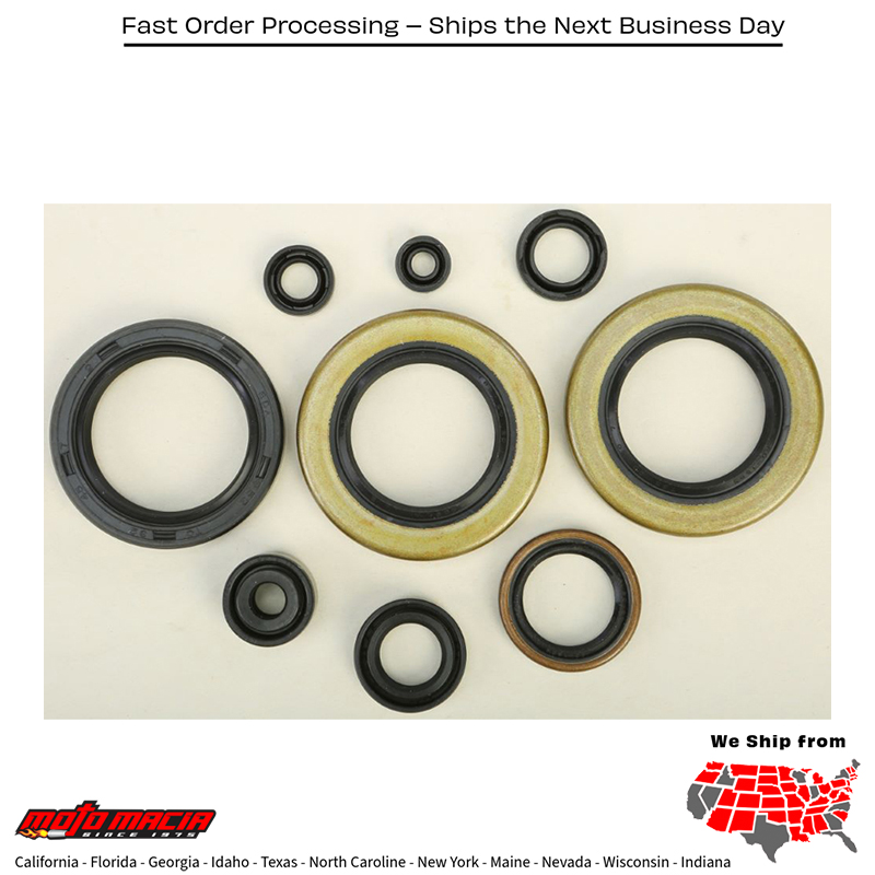 OIL SEAL SET Kawasaki KX500 1989-2004