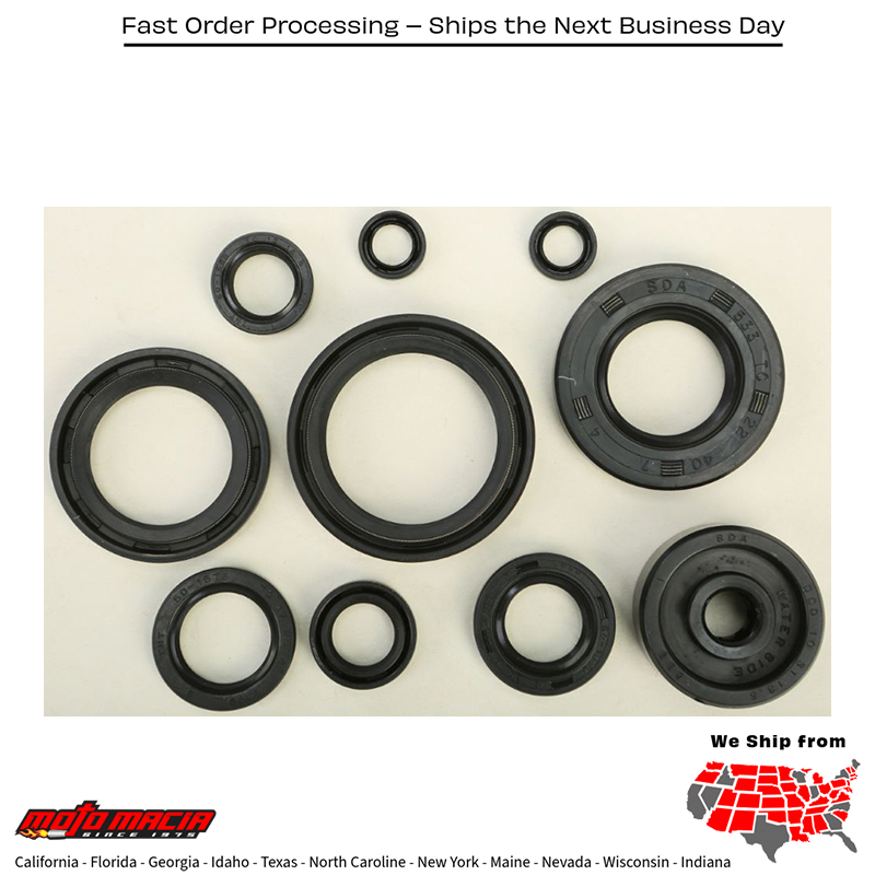 OIL SEAL SET Yamaha YZ125 1993-1997
