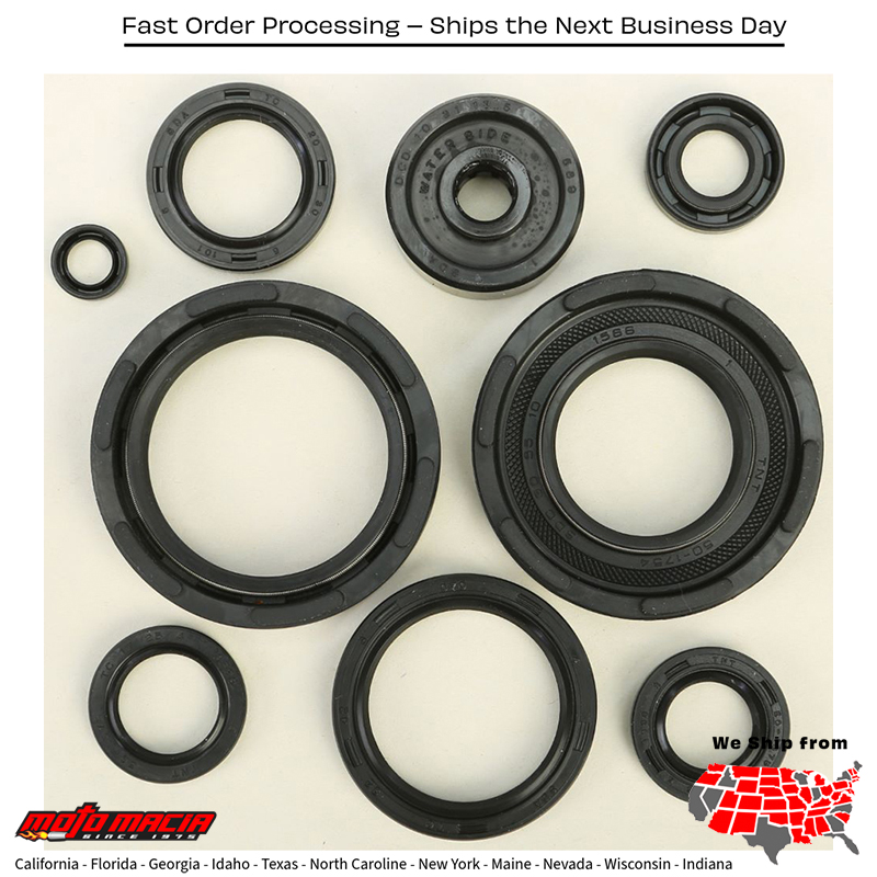 OIL SEAL SET Yamaha YZ250 1983-1987