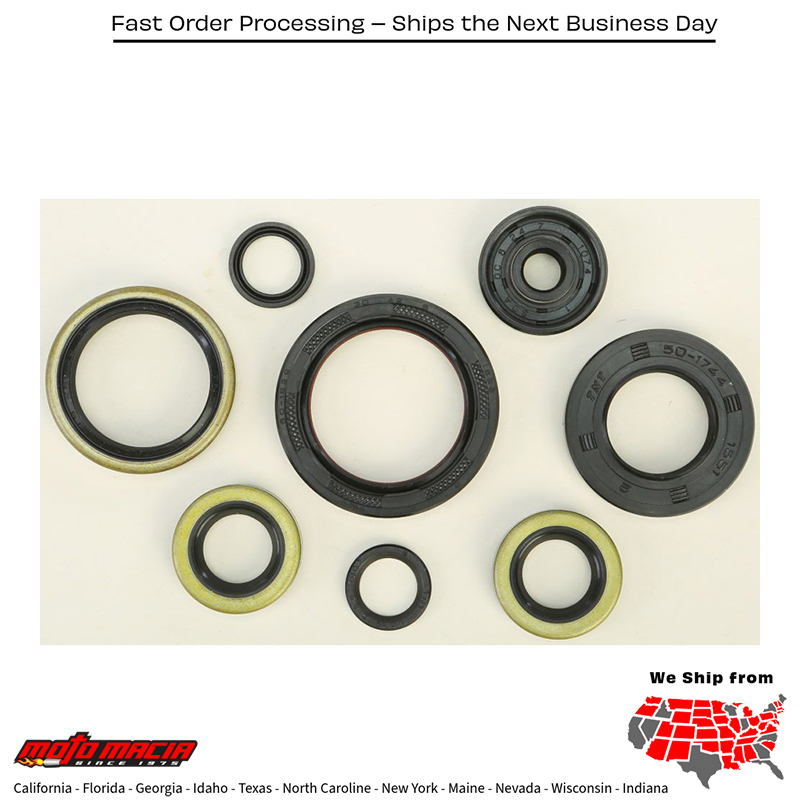 OIL SEAL SET KTM 85 SXS 2013-2014 Husqvarna TC 85 (17/14) 2014-2017 KTM 85 SX (17/14) 2003-2017 KTM 85 SX (19/16) 2013-2017 KTM 85 XC 2008-2009 KTM 105 SX 2004-2011 KTM 105 XC 2008-2009