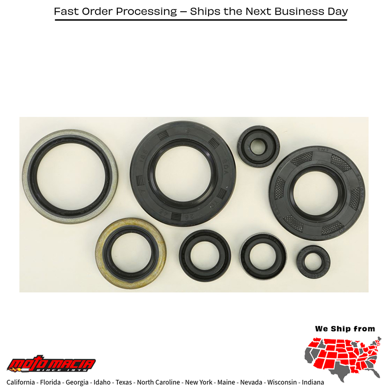 OIL SEAL SET Kawasaki KX250 1985-1986