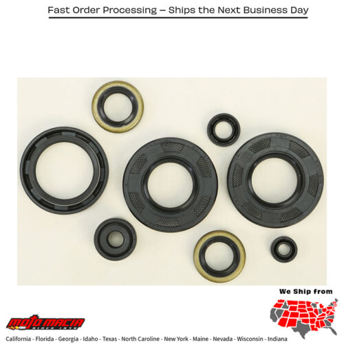 OIL SEAL SET Kawasaki KX125 1985-1987
