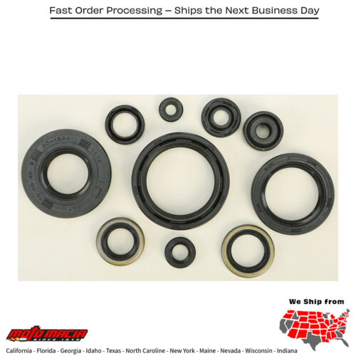 OIL SEAL SET Kawasaki KX125 1990-1993