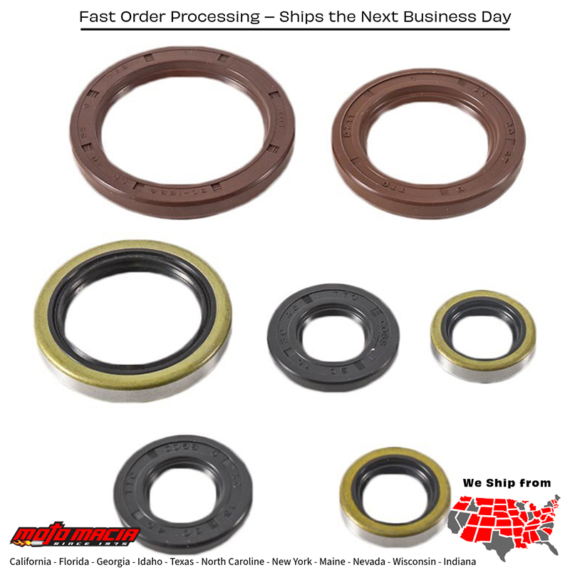 OIL SEAL SET KTM 250 SX-F Factory Edition 2015-2015 Husqvarna FX 350 2017-2023 KTM 350 EXC-F 2017-2023 KTM 350 XC-F 2016-2023 KTM 350 SX-F 2016-2023 Husqvarna FC 250 2016-2023 Husqvarna FC 350 2016-2023 Husqvarna FE 250 2017-2021 Husqvarna