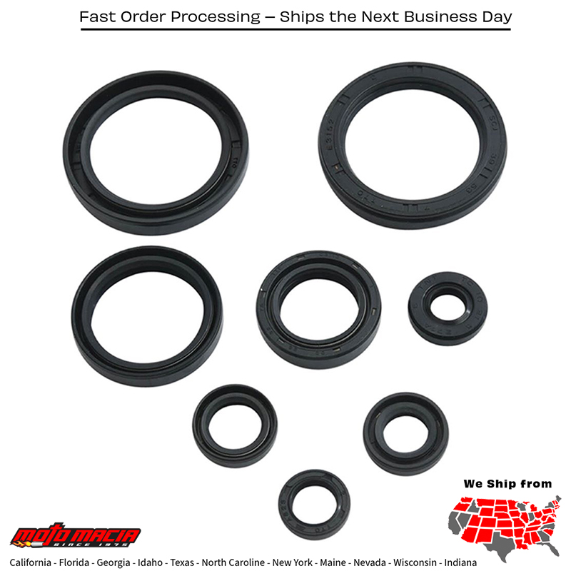 OIL SEAL SET Honda CRF450X 2019-2023 Honda CRF450L 2019-2021 Honda CRF450RL 2021-2022