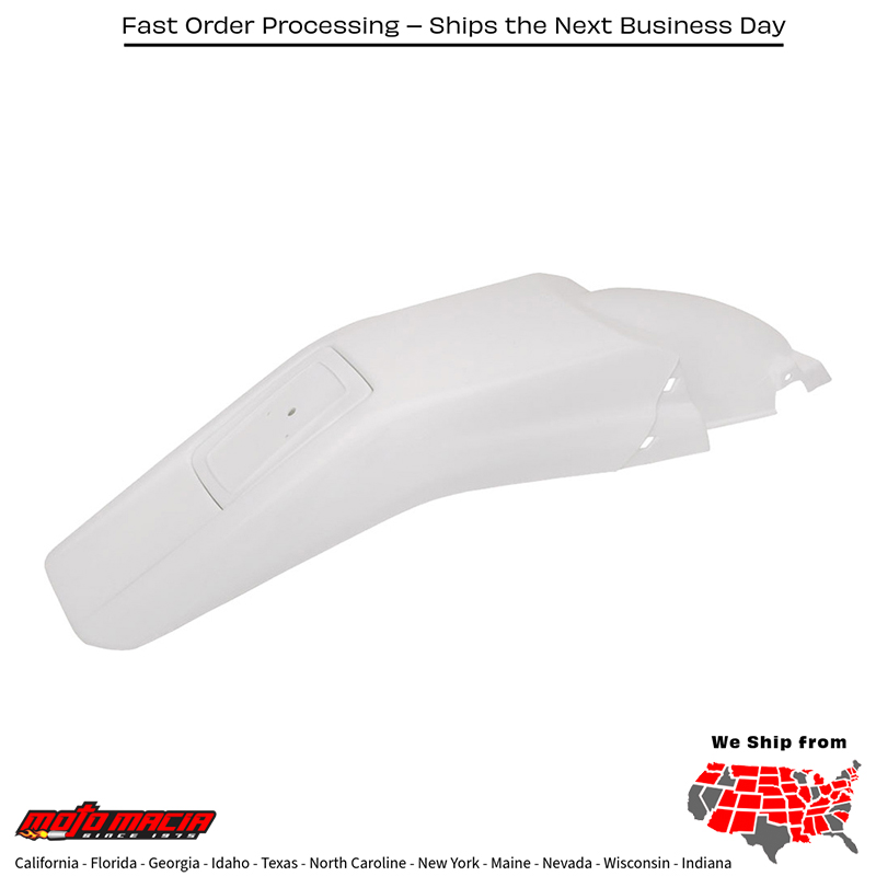 ACERBIS REAR FENDER WHITE Honda XR400R 1996-2004 XR250R 1996-2004 Hon